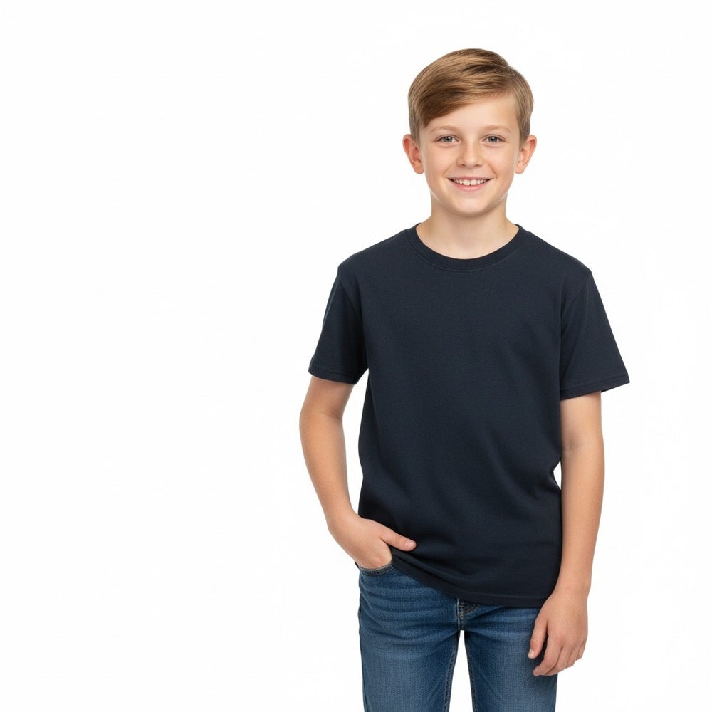 Classic Black Kids T-Shirt